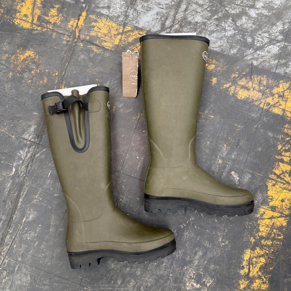 Le Chameau Modern Vierzonord Neoprene Lining Men's Rubber Country Rain Boot